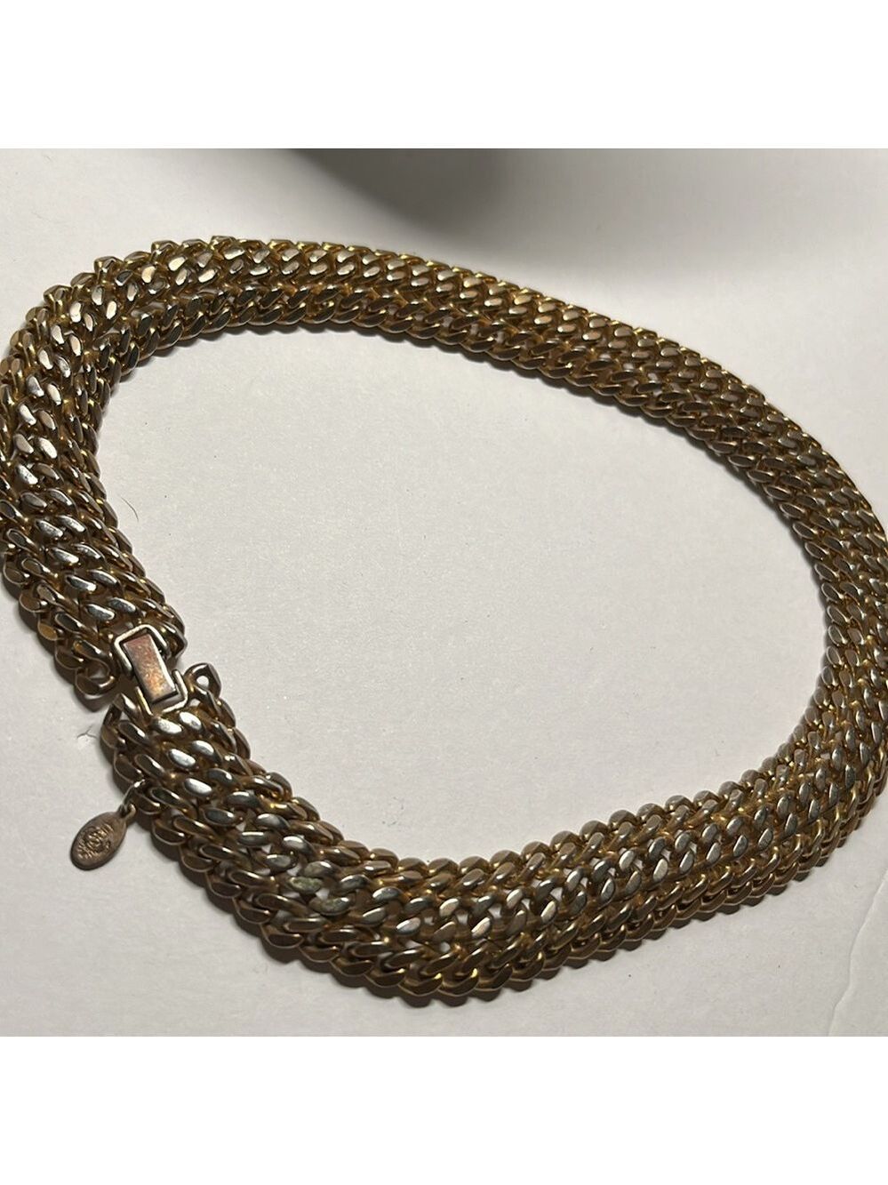Vintage PB Curb Chain Necklace paparazzi - Picture 3 of 4